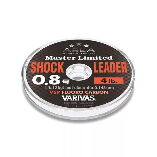 VARIVAS SHOCKLEADER FLUOROCARBON TROUT AREA VSP 30m 0.148mm 4lb