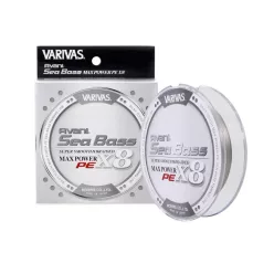   VARIVAS SEA BASS MAX POWER PE X8 150m #1.5 28.6lb Stealth Grey