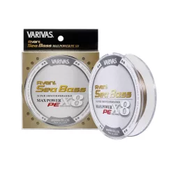   VARIVAS SEA BASS MAX POWER PE X8 150m #1.5 28.6lb Status Gold