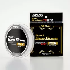   VARIVAS AVANI SEA BASS SI-X PE X8 150m #1.5 30lbs Premium White