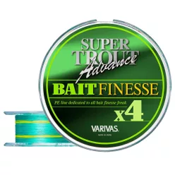   VARIVAS SUPER TROUT ADVANCE BAIT FINESSE PE X4 100m #0.6 0.128mm 10.0lb Green Fluo