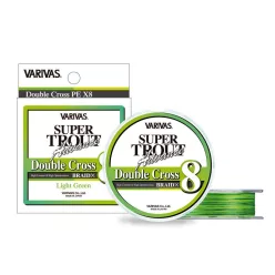   VARIVAS SUPER TROUT ADVANCE DOUBLE CROSS PE 8X 100m #0.6 9.6lb Light Green Fluo
