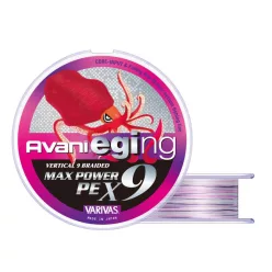   VARIVAS AVANI EGING MAX POWER PE X9 150m #0.6 14lbs White Marking