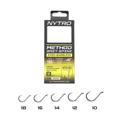   NYTRO NTO-B2 ELŐKÖTÖTT SZAKÁLL NÉLKÜLI CSALITÜSKÉS METHOD ELŐKE 10 CM 18/0,15MM