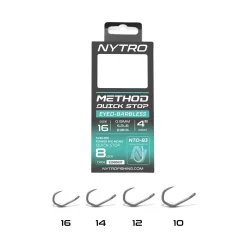   NYTRO NTO-B3 ELŐKÖTÖTT SZAKÁLL NÉLKÜLI QUICK -STOP METHOD ELŐKE 10 CM 10/0,25MM