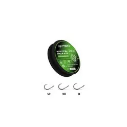   NYTRO NTO-B3 BIG FISH ELŐKÖTÖTT SZAKÁLL NÉLKÜLI HAJSZÁLELŐKÉS ELŐKE 25 CM 12/0,25MM