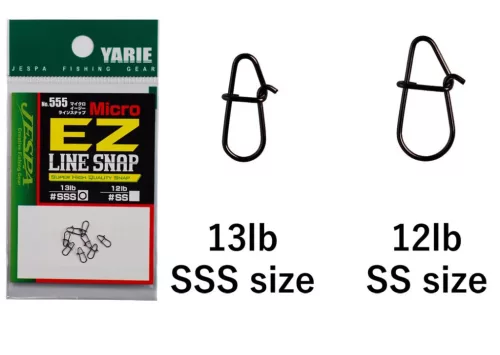 KAPOCS YARIE 555 MICRO EZ LINE SNAP 13LB SS