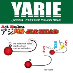 JIG FEJ YARIE 646 AJIBAKU RED 6 1.0gr