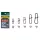 KAPOCS YARIE 809 LINE SNAP BLACK #0 20lb