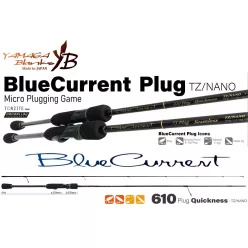   YAMAGA BLUE CURRENT 610PLUG QUICKNESS TZ-NANO 2.10m 1.5-5gr Fuji Titanium Torzite