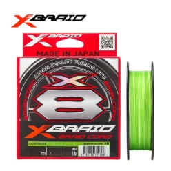 YGK X-BRAID Braid Cord X8 PE 0.5 5,4kg 150m Chartreuse