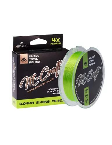 Mikado M-Craft Braid Fluo 0.06mm 150m