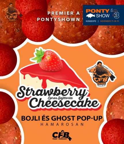 CFB 2023 Strawberry Cheesecake Epres SajtTorta Bojli 1kg [Méret: 24mm]