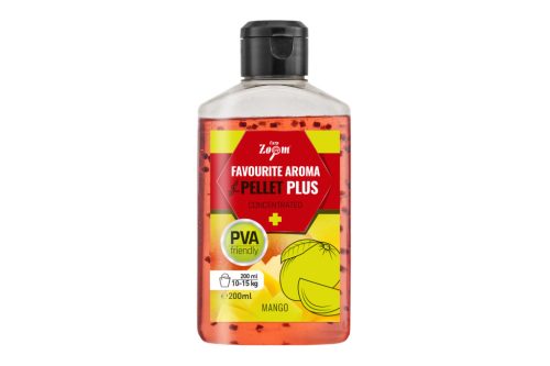 Carp Zoom Favourite folyékony aroma pellettel, mangó, 200 ml