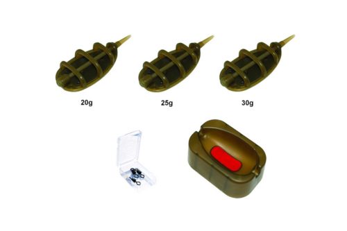 Carp Zoom Fanatic Method feeder kosár szett, 20, 25, 30 g, 3 db