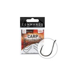 Carp Zoom Szakáll nélküli pontyozó horog, #4, 10 db