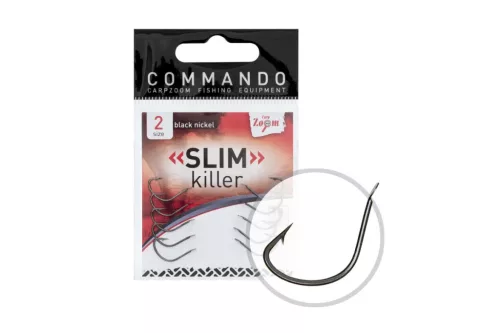 Carp Zoom Slim killer horog, #8, 10 db