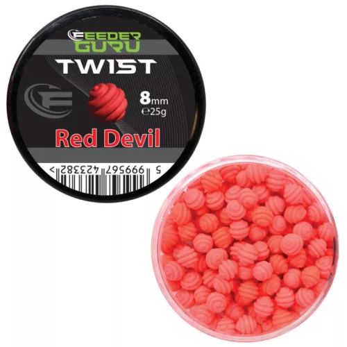 Timár Mix Feeder Guru Twist 8mm 25g Red Devil