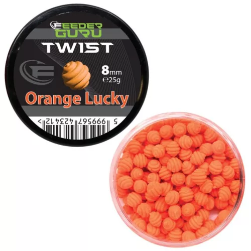 Timár Mix Feeder Guru Twist 8mm 25g Orange Lucky