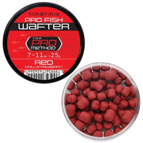 Timár Mix Pro Fish Wafter 7-11mm 25 g Red (Krill/Strawberry)