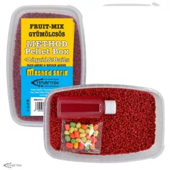   Timár Mix Pellet box + liquid+ baits mix ( gratis ) 500g Fruit mix